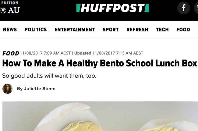 How To Make A Healthy Bento School Lunch Box